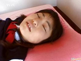 Concupiscent nipponese teenie Anna Kuramoto got drilled very hard and enjoyed it a lot